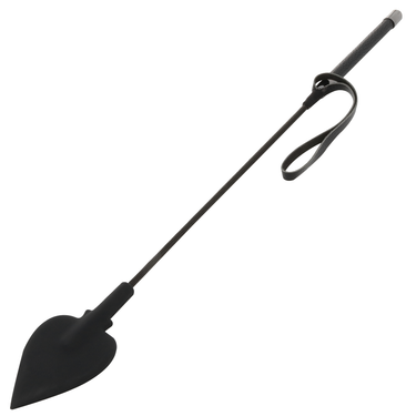 Frusta BDSM con punta in silicone e manico di qualità – 60 cm di dominanza